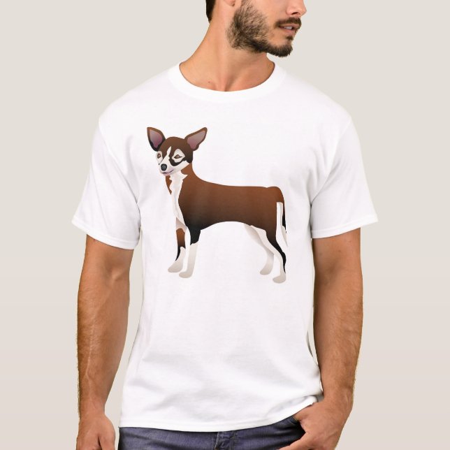 Chihuahua T-shirt (Framsida)