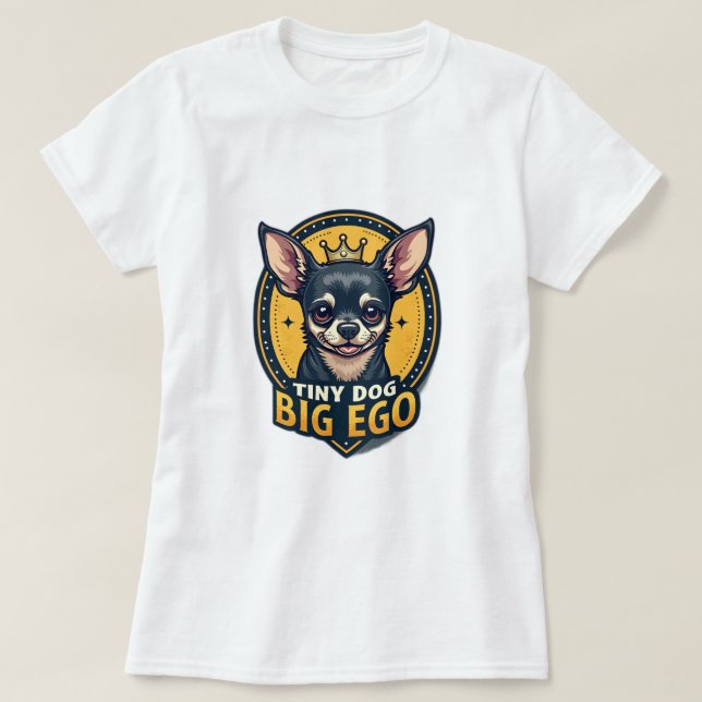 Chihuahua T Shirt (Design framsida)