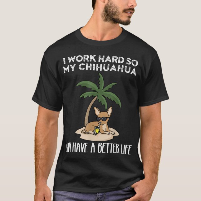 Chihuahua T Shirt (Framsida)
