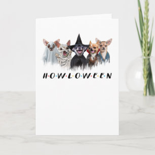 chihuahua t-shirt chihuahua anpassningsbar hallowe kort