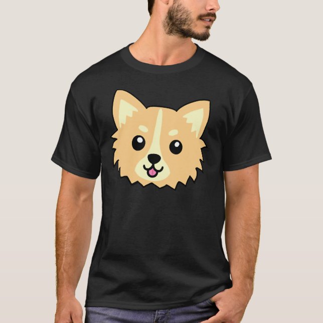Chihuahua Time T Shirt (Framsida)