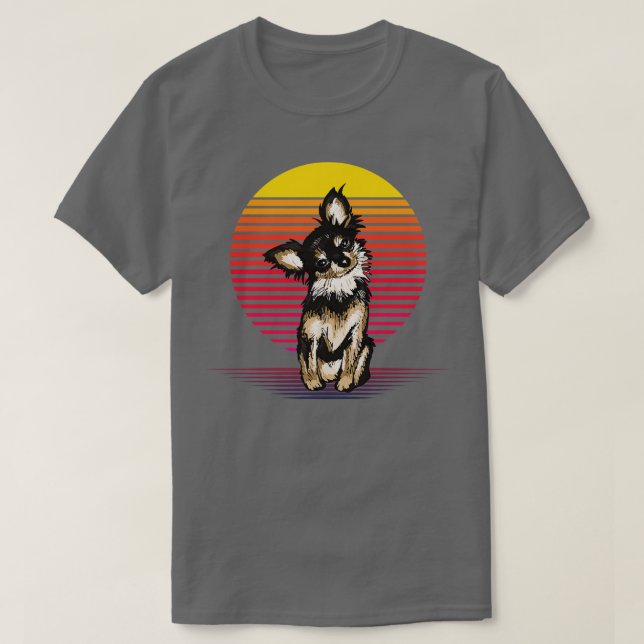 Chihuahua Vapor T Shirt (Design framsida)