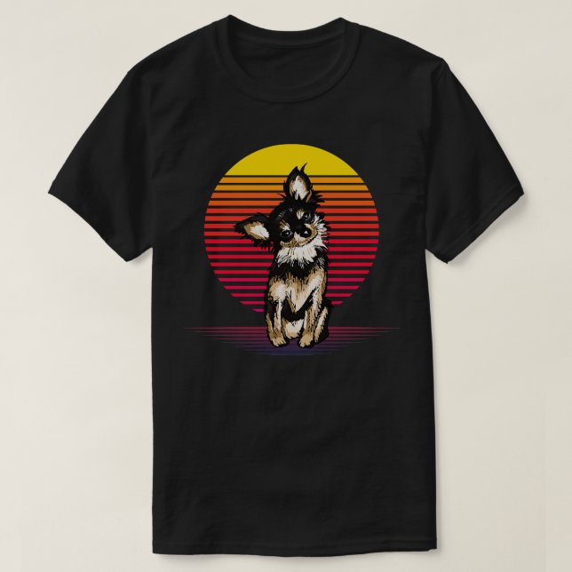 Chihuahua Vapor T Shirt (Design framsida)