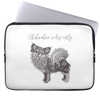 Chihuahua Vibes Neopren Laptopfodral 13 tum Laptop Fodral