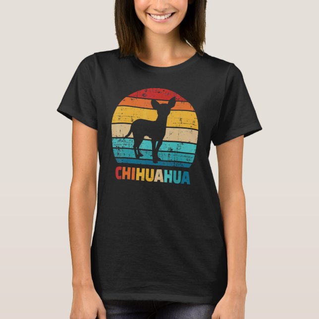 Chihuahua Vintage T Shirt (Framsida)