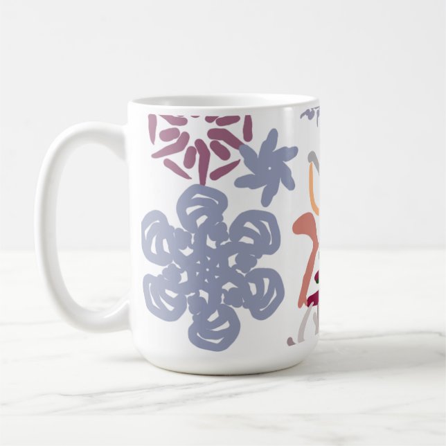 Chihuahua vinter kaffemugg (Vänster)