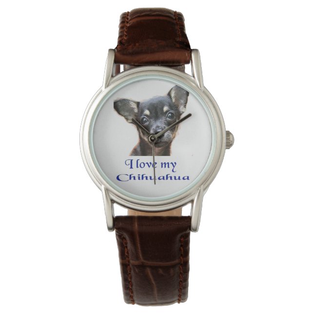 Chihuahua Watch Armbandsur (Framsida)