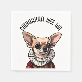 Chihuahua wee wa pappersservett