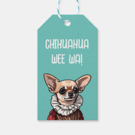 Chihuahua wee wa presentetikett