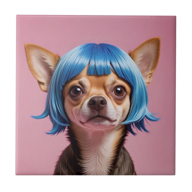 Chihuahua wig kakelplatta (Framsidan)