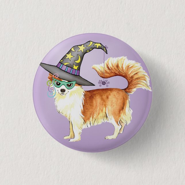Chihuahua Witch Knapp (Framsida)