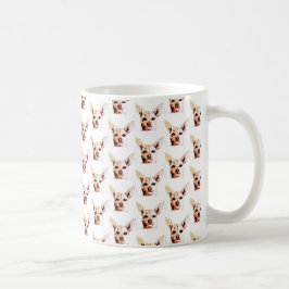 Chihuahuaansiktemugg Kaffemugg
