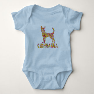 Chihuahuablommigt Tee Shirt