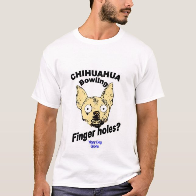 Chihuahuabowling Tee Shirt (Framsida)