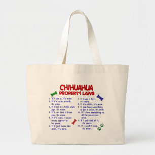 CHIHUAHUAegendomlagar 2 Jumbo Tygkasse