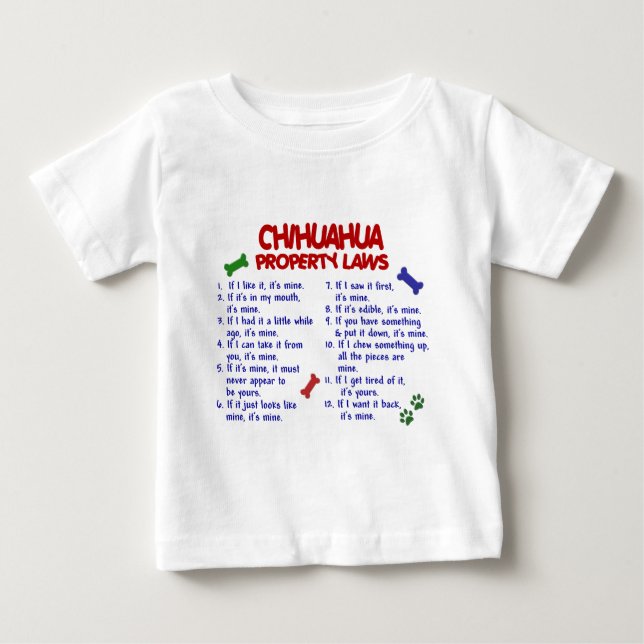 CHIHUAHUAegendomlagar 2 T Shirt (Framsida)