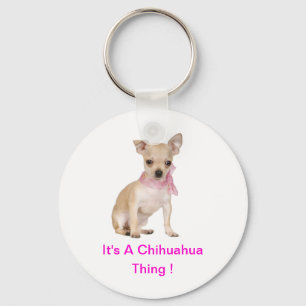 Chihuahuaen är det en Chihuahuasak Nyckelring