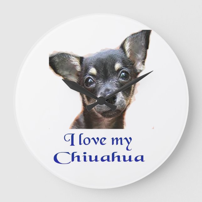 Chihuahuagåvor Stor Klocka (Framsida)
