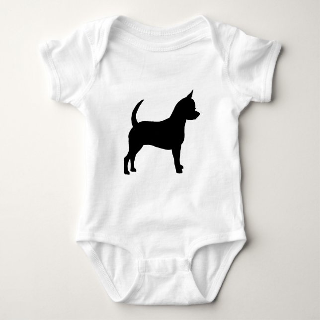 Chihuahuahund Tee Shirt (Framsida)
