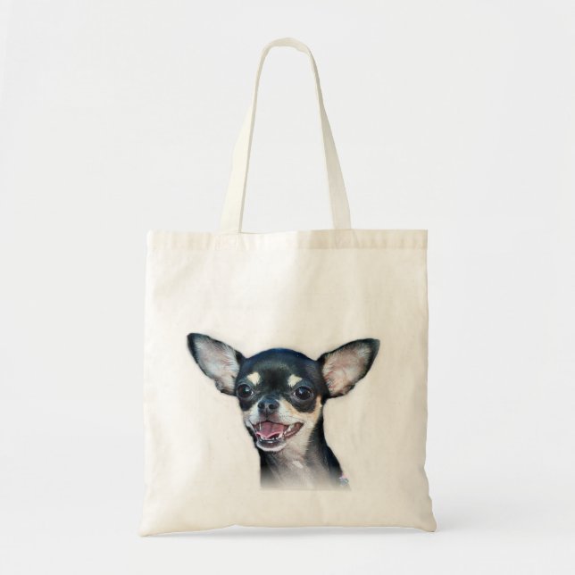 Chihuahuahundtotot hänger lös tygkasse (Framsidan)
