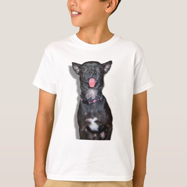 Chihuahuahundtunga Tee Shirt (Framsida)