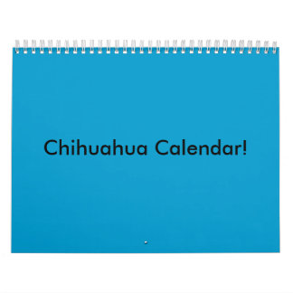 Chihuahuakalender! Kalender