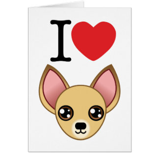 Chihuahuakort Hälsningskort