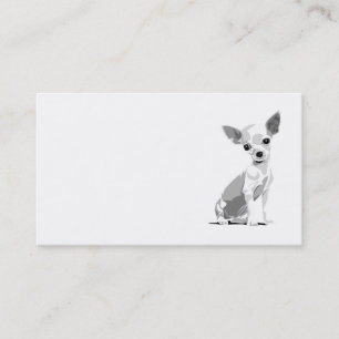 Chihuahuamallvisitkort Visitkort