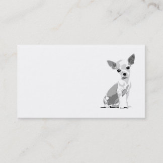 Chihuahuamallvisitkort Visitkort
