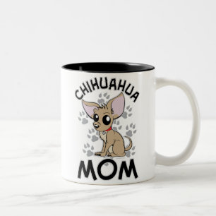 Chihuahuamamma Två-Tonad Mugg