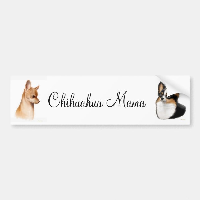 Chihuahuamammabildekal Bildekal (Framsidan)