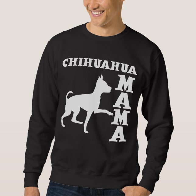 CHIHUAHUAMAMMOR LÅNGÄRMAD TRÖJA (Framsida)