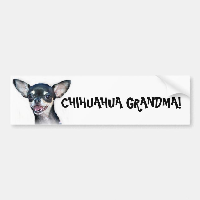 Chihuahuamormorbildekal Bildekal (Framsidan)