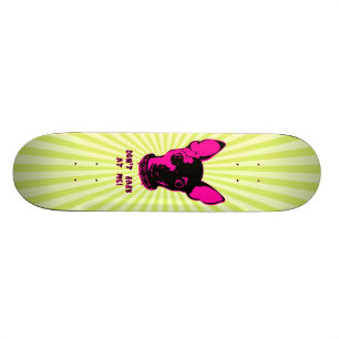 Chihuahuapåstående Skateboard Bräda 21,5 Cm