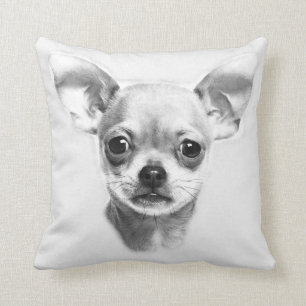 Chihuahuapolyesterdekorativ kudde, dekorativ kudde
