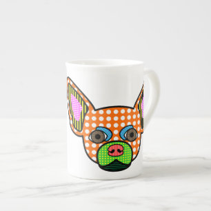 Chihuahuapopkonst Benporslin Mugg
