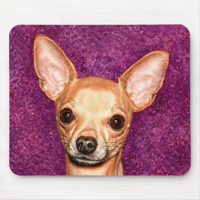 Chihuahuaporträtt Musmatta (Framsidan)