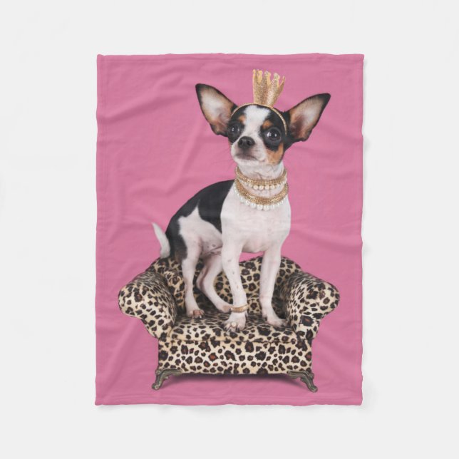 ChihuahuaPrincess Fleecefilt (Framsidan)