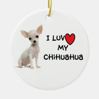 Chihuahuaprydnad Julgransprydnad Keramik
