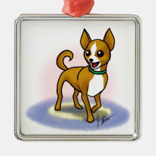 Chihuahuaprydnad Julgransprydnad Metall
