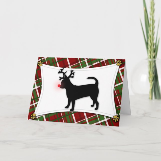 Chihuahuarenjulkort Helgkort (Framsida)
