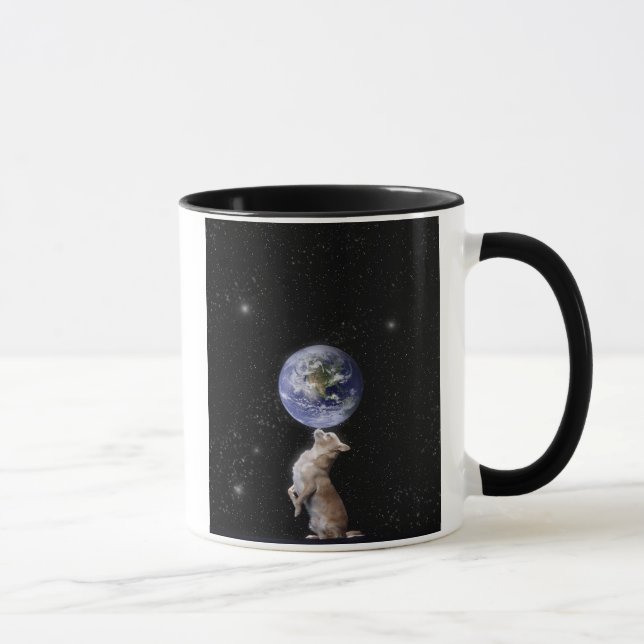 Chihuahuas härskar världsmuggen mugg (Höger)