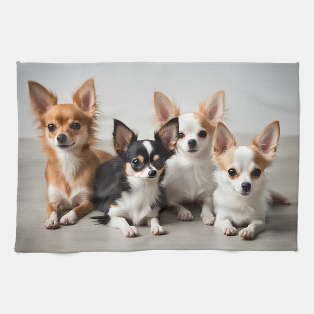 Chihuahuas Kökshandduk (Horisontell)