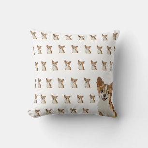 Chihuahuas Smile Vintage Mönster Kudde