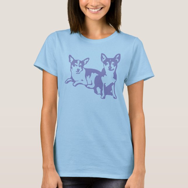 chihuahuas t-shirt (Framsida)
