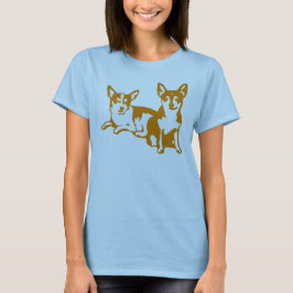 chihuahuas tee shirt