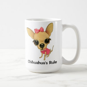 Chihuahua'sen härskar den ChiYumYum kaffemuggen Kaffemugg
