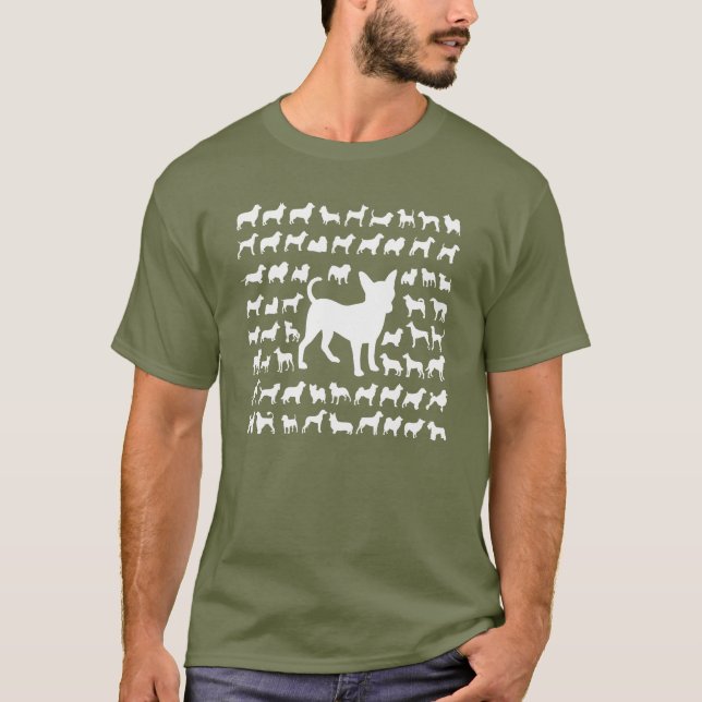 ChihuahuaT-tröja Tee Shirt (Framsida)