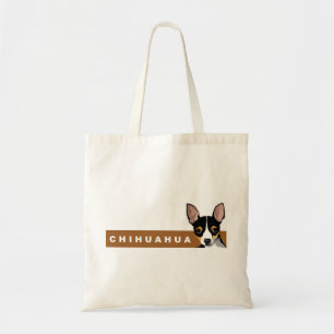 Chihuahuatote bags tygkasse