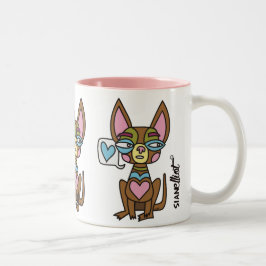 ChihuahuaTriomugg Två-Tonad Mugg